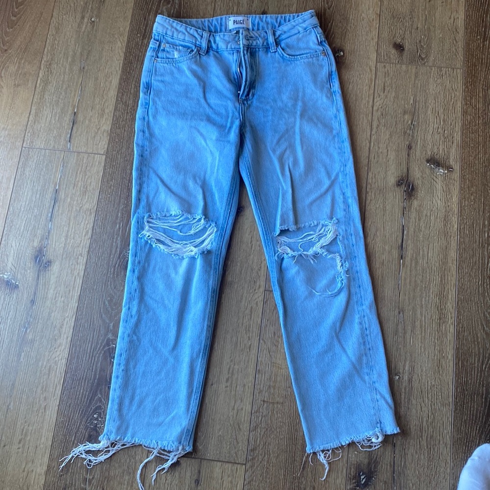 Paige Noella straight jeans